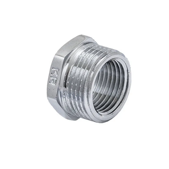Футорка 3/4" х 1" (хром) Koer KF.F0810.chr (KF0132) Футорка 3/4" х 1" (хром) Koer KF.F0810.chr (KF0132)
