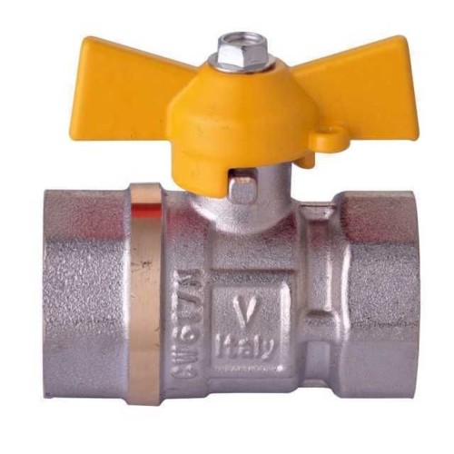 Кран кульовий прямий WATER VALVE  3/4″ ВВ ЖБ NV Q001