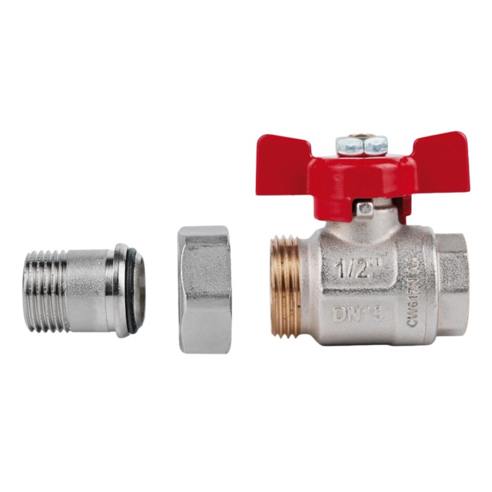 Кран кульовий "Американка" Icma 1/2" прямий №347 Кран кульовий "Американка" Icma 1/2" прямий №347