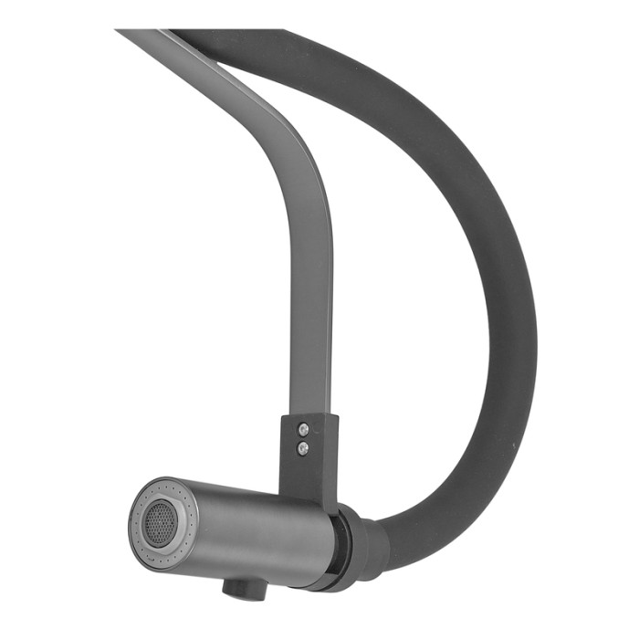 Змішувач для кухні з силіконовим виливом Zerix MAG-017 Graphite Refl.Black з нерж. сталі SUS304 (вил.чорний) (ZX6002) Змішувач для кухні з силіконовим виливом Zerix MAG-017 Graphite Refl.Black з нерж. сталі SUS304 (вил.чорний) (ZX6002)