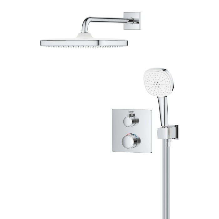 Душова система прихованого монтажу з термостатом Grohe Grohtherm (34871000) Душова система прихованого монтажу з термостатом Grohe Grohtherm (34871000)
