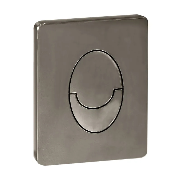 Панель змиву Koer KT-0606-07 157x198x10mm пластикова, кнопка закруглена (колір графіт) (KR5712) Панель змиву Koer KT-0606-07 157x198x10mm пластикова, кнопка закруглена (колір графіт) (KR5712)