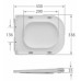Сидіння-кришка для унітазу Mixxus SEAT COVER QUADRO-2003 з мікроліфтом 430х338х35mm (MI6689)