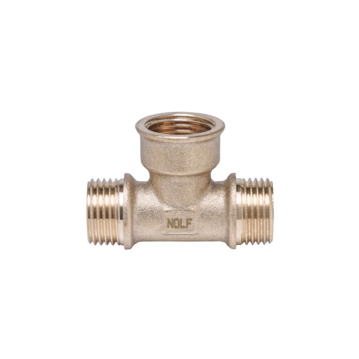 Трійник Nolf NFC.T06MFM-1/2" MFM (NF3198) Трійник Nolf NFC.T06MFM-1/2" MFM (NF3198)