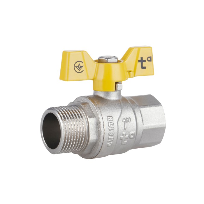 Кран кульовий Thermo Alliance Forte 1" ВЗ для газа (метелик) SF607G25 Кран кульовий Thermo Alliance Forte 1" ВЗ для газа (метелик) SF607G25