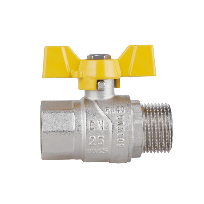 Кран кульовий Thermo Alliance Forte 1" ВЗ для газа (метелик) SF607G25 Кран кульовий Thermo Alliance Forte 1" ВЗ для газа (метелик) SF607G25