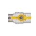 Кран кульовий Thermo Alliance Forte 1" ВЗ для газа (метелик) SF607G25