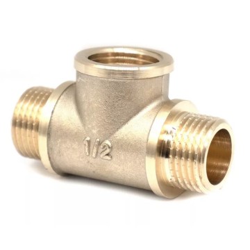 Трійник    1/2"ЗВЗ WEZER {120/30}