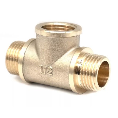 Трійник    1/2"ЗВЗ WEZER {120/30}