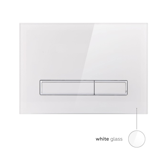 Панель змиву для унітаза Qtap Nest QT0111V1105GW Панель змиву для унітаза Qtap Nest QT0111V1105GW
