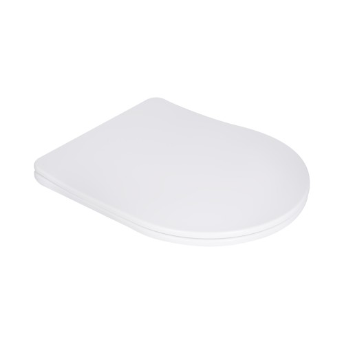 Сидіння для унітаза Qtap (Robin 490,610, Scorpio 490) з мікроліфтом Slim QTSC179W48675