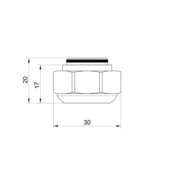 Євроконус Icma 16х2 3/4" №119 Євроконус Icma 16х2 3/4" №119