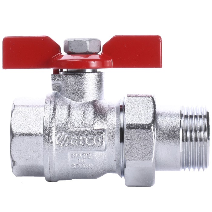 Кран кульовий прямий з американкою ARCO 1″ TURIA 0117608 Кран кульовий прямий з американкою ARCO 1″ TURIA 0117608
