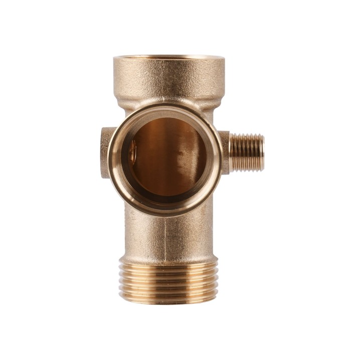 Гребінка 5-ти ходова 80мм (п'ятірник) OPTIMA з виходами 1/4″вр 1/4″зр на одній осі (DS 005 C) Гребінка 5-ти ходова 80мм (п'ятірник) OPTIMA з виходами 1/4″вр 1/4″зр на одній осі (DS 005 C)