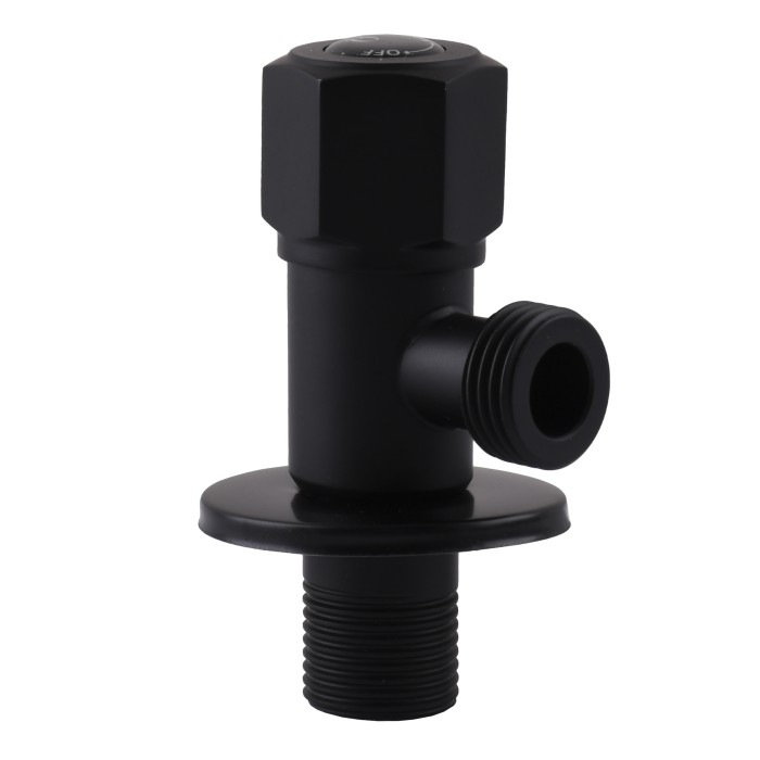 Кран кульовий кутовий Professional 1/2″X1/2″ NV-QP888 BLACK Кран кульовий кутовий Professional 1/2″X1/2″ NV-QP888 BLACK