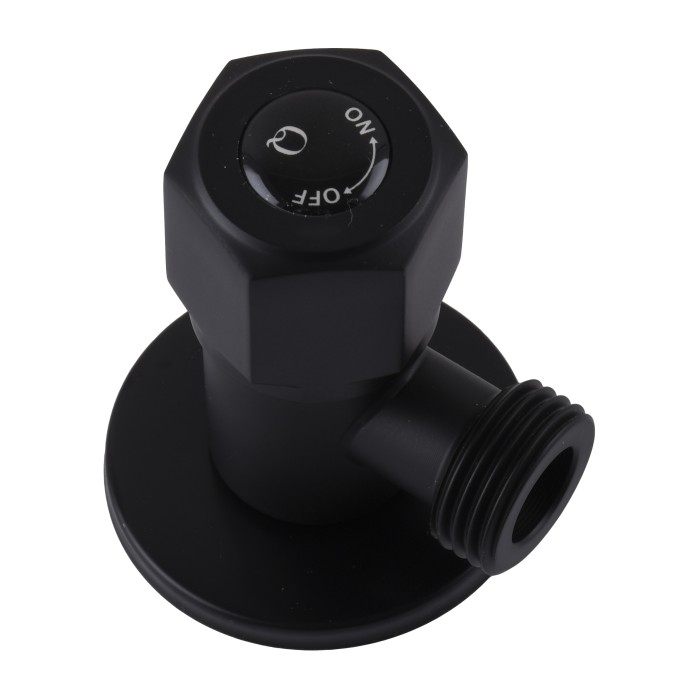 Кран кульовий кутовий Professional 1/2″X1/2″ NV-QP888 BLACK Кран кульовий кутовий Professional 1/2″X1/2″ NV-QP888 BLACK