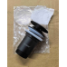 Донний клапан для раковини Koer PW-07-05 1 1/4'' з переливом автоматичний СLICK-СLACK (Колір чорн) (KR5785)