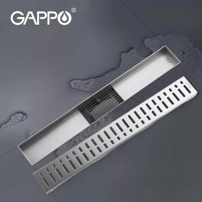 Трап для душу GAPPO G86007-3, 70х600 мм, нержавіюча сталь Трап для душу GAPPO G86007-3, 70х600 мм, нержавіюча сталь