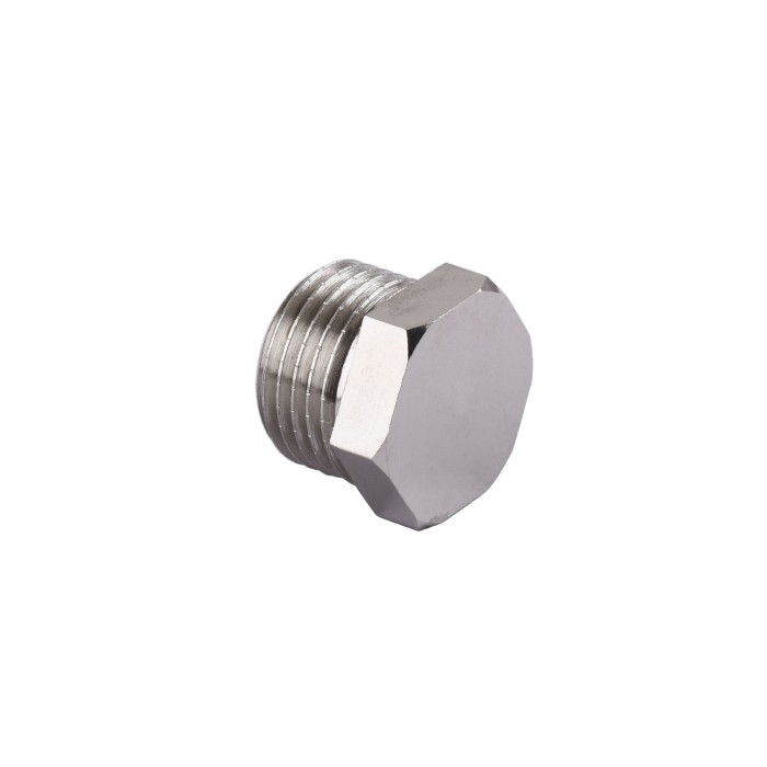 Заглушка з зовнішньою різьбою SELBA 1/2″ SL8001 Заглушка з зовнішньою різьбою SELBA 1/2″ SL8001