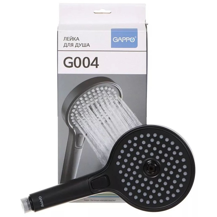 Душова лійка GAPPO G004, 3-режим, чорний Душова лійка GAPPO G004, 3-режим, чорний
