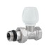 Кран радіаторний Icma 1/2" з антипротіканням прямий №813+940
