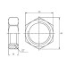 Контргайка Thermo Alliance Forte 1" SF35025