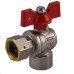 Кран кульовий кутовий з накидною гайкою SOLOMON 1/2″ ВВ PN40 (V3002-S)