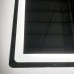 Дзеркало Zerix Mirra MR05-80x80 з LED Touch, Anti-fog, димером, регулятором яскравості (ZX6058)