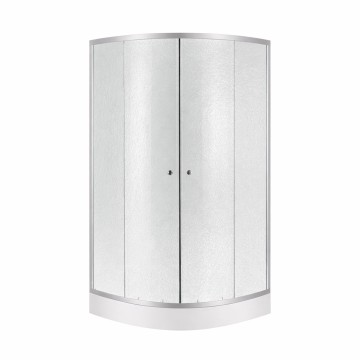 Набір Lidz душова кабіна Latwa SC90x90.SAT.LOW.FR, скло Frost 4 мм + піддон Kupala