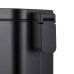 Відро для сміття з плавним закриттям прямокутне Mixxus Premium Quadro-TC0105 Black 5 л колір чорний (MI7061)