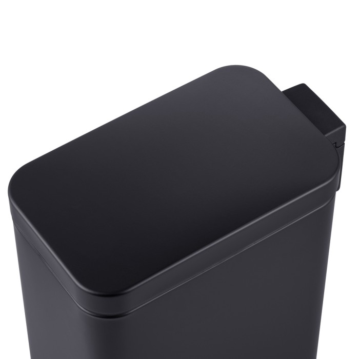 Відро для сміття з плавним закриттям прямокутне Mixxus Premium Quadro-TC0105 Black 5 л колір чорний (MI7061) Відро для сміття з плавним закриттям прямокутне Mixxus Premium Quadro-TC0105 Black 5 л колір чорний (MI7061)