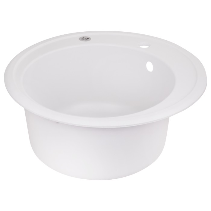 Кухонна мийка Lidz D510/200 WHI-01 (LIDZWHI01D510200) Кухонна мийка Lidz D510/200 WHI-01 (LIDZWHI01D510200)