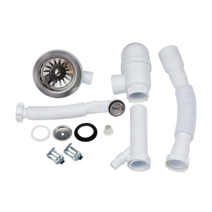 Кухонна мийка Lidz D510/200 WHI-01 (LIDZWHI01D510200) Кухонна мийка Lidz D510/200 WHI-01 (LIDZWHI01D510200)