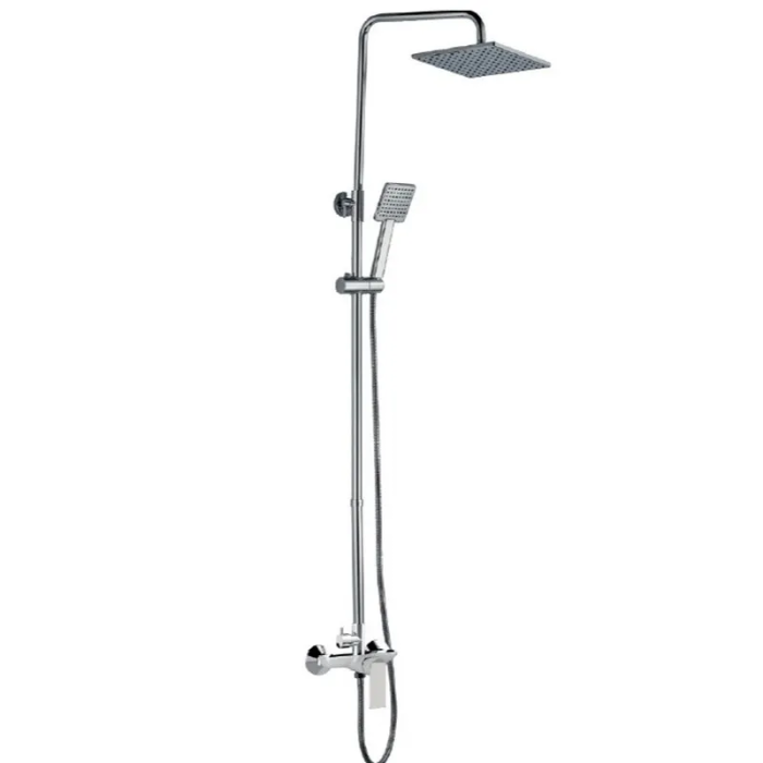 Душова колона зі змішувачем HAIBA ALEX 003-J WHITE-CHROME (HB9566) Душова колона зі змішувачем HAIBA ALEX 003-J WHITE-CHROME (HB9566)