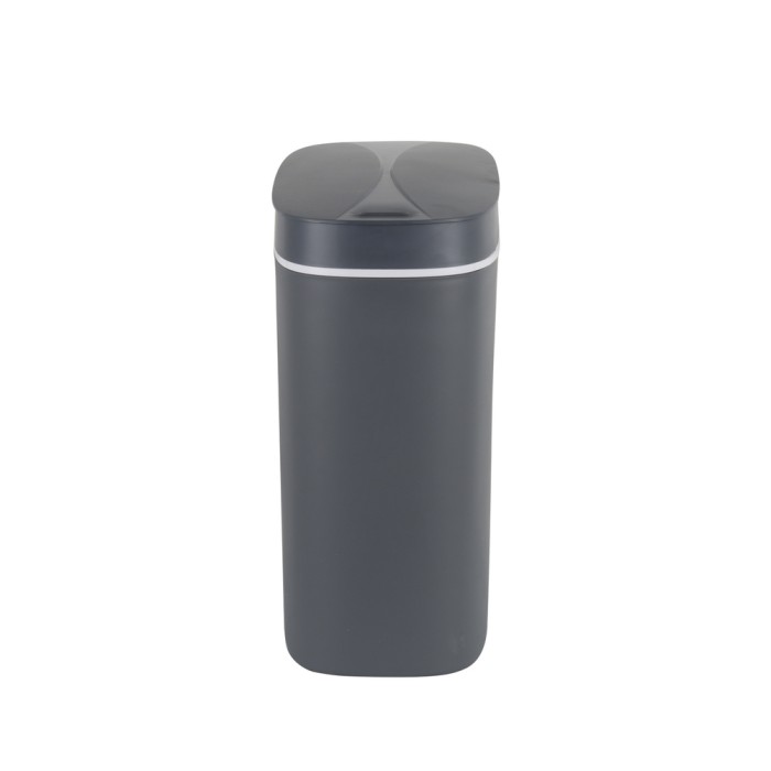 Відро для сміття сенсорне овальне Mixxus Flat-TC0109 Graphite 9 л колір графіт (MI7075)