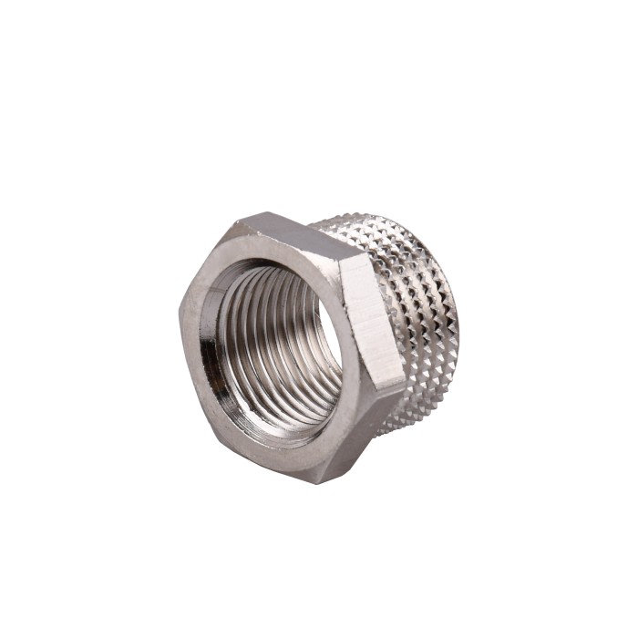 Футорка 1/2″х3/8″ЗВ нікельована NF323S OPTIMUM Футорка 1/2″х3/8″ЗВ нікельована NF323S OPTIMUM