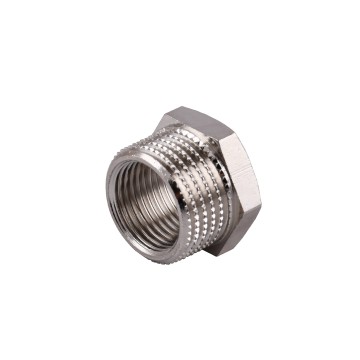 Футорка 1/2″х3/8″ЗВ нікельована NF323S OPTIMUM