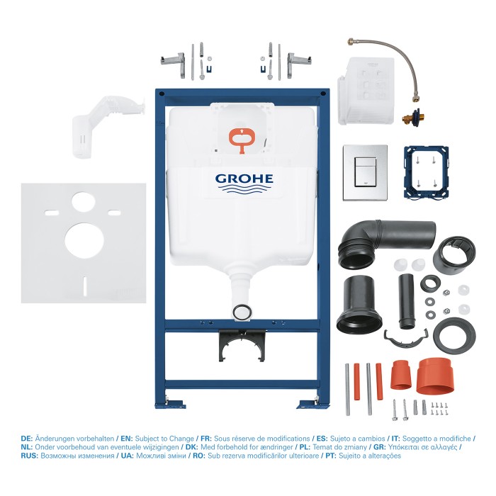 Інсталяційний комплект 5в1 для підвісного унітазу Grohe Fresh Rapid SL (38827000) Інсталяційний комплект 5в1 для підвісного унітазу Grohe Fresh Rapid SL (38827000)