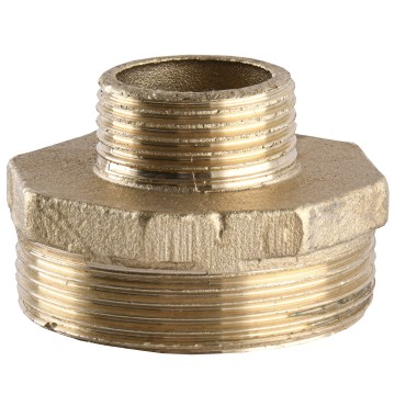 Ніпель редукційний 2″х 1″ЗЗ латунний 523Б