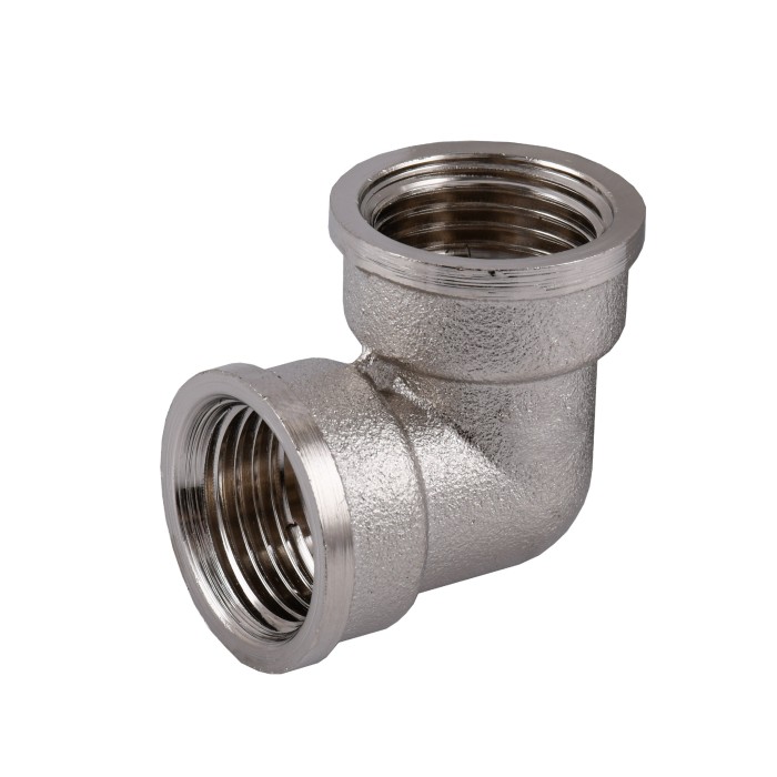 Кутник 1/2″ВВ нікельований NL331S OPTIMUM Кутник 1/2″ВВ нікельований NL331S OPTIMUM
