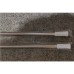 Штанга для шторки телескопічна пряма Zerix CRS-110x200 110cm-200cm (нержавіюча сталь) (пакет) (ZX4996)