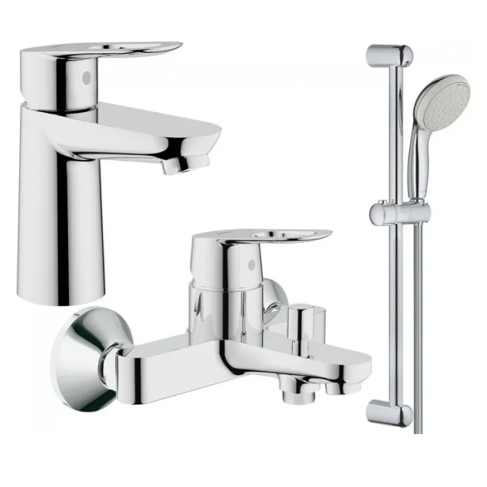 Набір змішувачів для ванни S-Size Grohe BauLoop (123214S) Набір змішувачів для ванни S-Size Grohe BauLoop (123214S)