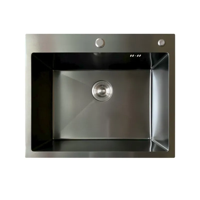Мийка Mixxus MH5843 Micro Decor Graphite (3.0/0.8) з нерж. сталі (колір графіт) (MI8217) Мийка Mixxus MH5843 Micro Decor Graphite (3.0/0.8) з нерж. сталі (колір графіт) (MI8217)