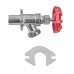 Кран для поливу Koer KR.290-55 садовий незамерзаючий 55 см (KR5257)