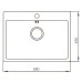 Мийка MIXXUS Бронзова MX5843-200x1.0-PVD (MX0577)