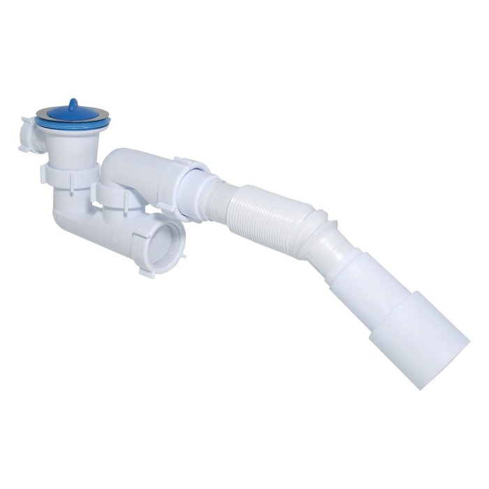 Сифон Waterstal А-82589 для душ. піддону регульов. 1 1/2″ 40/50 з гнучк. трубою Сифон Waterstal А-82589 для душ. піддону регульов. 1 1/2″ 40/50 з гнучк. трубою