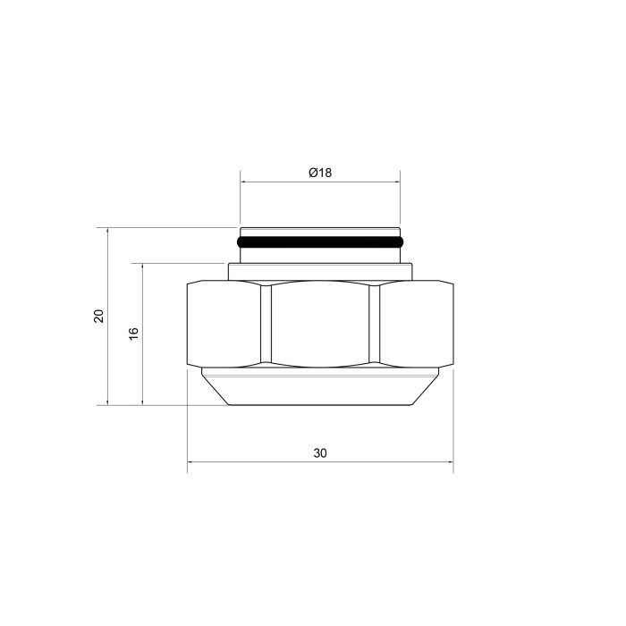 Євроконус Icma 15х3/4" для мідної труби №93 Євроконус Icma 15х3/4" для мідної труби №93