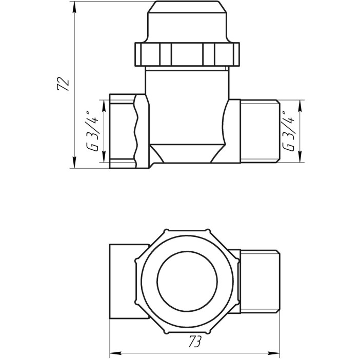 Фільтр грубого очищення SOLOMON 3/4″ ЗВ нікель з відстійником (8015) TD1053 Фільтр грубого очищення SOLOMON 3/4″ ЗВ нікель з відстійником (8015) TD1053