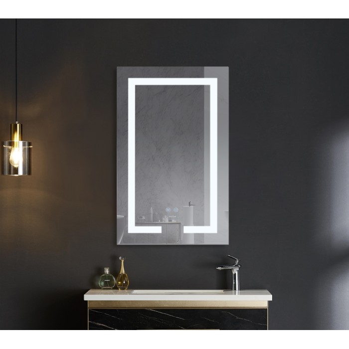 Дзеркало Mixxus HARD MR07-50x80 з Led Touch, Anti-fog, димером, регулятором яскравості (MX9992) Дзеркало Mixxus HARD MR07-50x80 з Led Touch, Anti-fog, димером, регулятором яскравості (MX9992)