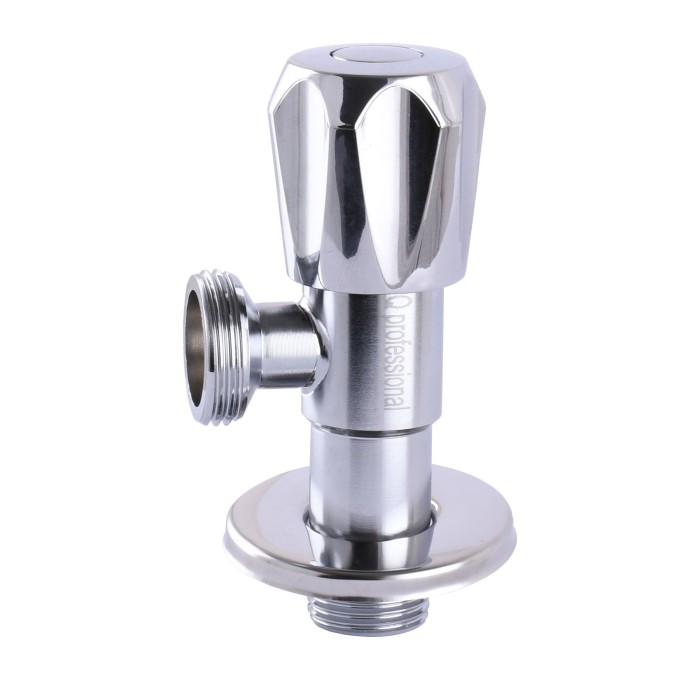 Кран вентильний кутовий Professional 1/2″X3/4″ NV-QP999 Кран вентильний кутовий Professional 1/2″X3/4″ NV-QP999